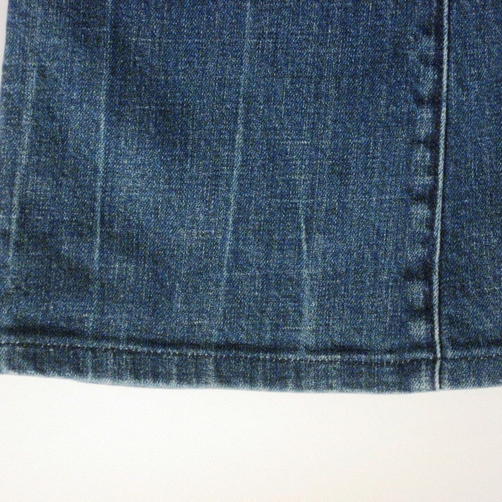 Jeans Rerock Distressed Boot Cut 27x30 Sz 2 Short - Picture 6 of 7